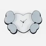 Kaws, Heart and Crossbone Wall Clock