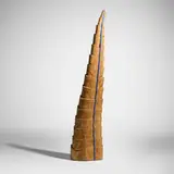 David Ellsworth, Line Ascending #14 from the Emergence Series, 2013, black ash burl, paint