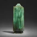 Otto Natzler, Square tall form with pyramidal top