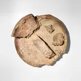 Peter Voulkos, Untitled (Plate P9), 2000, patinated bronze