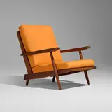 George Nakashima, Cushion Chair with Arms