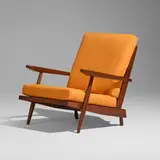 George Nakashima, Cushion Chair with Arms