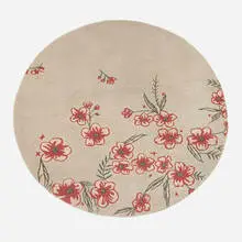 Tablecloth pile carpet by Tyler Hays, hand-knotted wool, sold Apr 2026