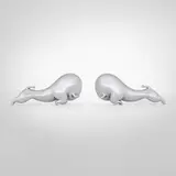Russel Wright, Rodeo Circus bookends, pair