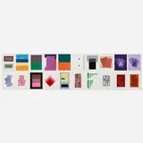 Josef Albers, Interaction of Color, screenprint in colors; offset lithograph