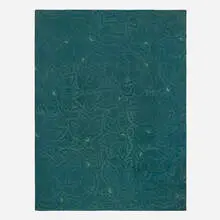 Tyler Hays, Harroll pile carpet, hand-knotted wool, silk