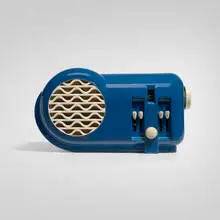 Stewart-Warner, Varsity radio, 1938, painted Bakelite, fabric, painted plastic