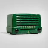 Radio, model 547A by Emerson Radio & Phonograph Corp., 1947, Catalin, sold Apr 2026