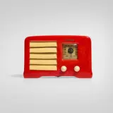 Radio, model AX-235 by Emerson Radio & Phonograph Corp., 1938-39, Catalin, plastic, sold Apr 2026