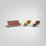Modern, Collection of miniature furniture