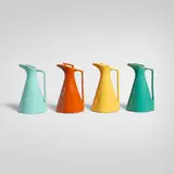 Garden City Pottery, Stoppered pitchers, set of four, c. 1935, glazed stoneware
