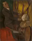 Harmen Meurs, Trommler, 1926, Öl auf Rupfen
