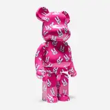 Be@rbrick X Hitochata Usagi, Hitohata Rabbit (Kiyoshiro Imawano 50th Celebration) 1000%, 2021, transfer-printed plastic