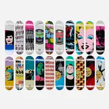 Andy Warhol, Collection of twenty skate decks, c. 2011, transfer-printed plywood