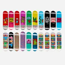 Keith Haring X Alien Workshop, Collection of twenty skate decks, 2012, transfer-printed plywood