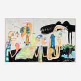Rafa Macarrón, Untitled, 2023, screenprint in colors
