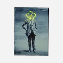 Paco Pomet, The Absent One, 2021, oil on canvas