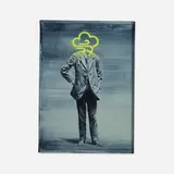 Paco Pomet, The Absent One, 2021, oil on canvas
