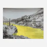 Paco Pomet, El Puente, 2016, oil on canvas