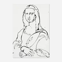 Paul Richard, Lisa, 2019, acrylic on canvas
