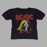 Ac & Dc, Hells Bells vintage t-shirt, cotton or cotton-blend, double stitch
