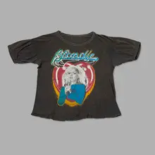 Blondie, Vintage t-shirt, cotton or cotton-blend, single stitch