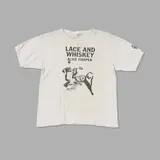 Alice Cooper, Lace and Whiskey vintage t-shirt, cotton or cotton-blend, single stitch
