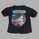 The Cars, Candy-O vintage t-shirt, cotton or cotton-blend, single stitch