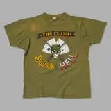 The Clash, Out of Control 1984 tour vintage t-shirt, 100% cotton, single stitch