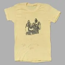 Lynyrd Skynyrd, Vintage t-shirt, cotton or cotton-blend, single stitch