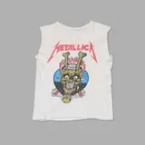 Metallica, Monsters of Rock 1991 tour vintage t-shirt, cotton or cotton-blend, single stitch