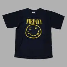 Nirvana, Vintage t-shirt, 100% cotton, double stitch