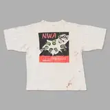 N.W.A, Straight Outta Compton vintage t-shirt, cotton or cotton-blend, single stitch