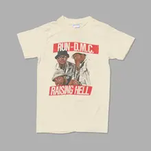 Run-D.M.C., Raising Hell vintage t-shirt, poly-blend, single stitch