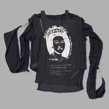 Vivienne Westwood and Malcolm McLaren for Seditionaries, Sex Pistols: God Save the Queen vintage shirt, muslin, metal