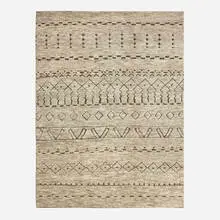 Medium pile carpet by Moroccan Style, hand-knotted wool, sold Jan 2026