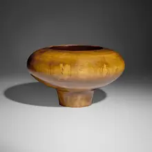 Ed Moulthrop, Figured Sweetgum Bowl, c. 1978, figured sweetgum