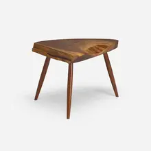 Wepman occasional table by Mira Nakashima, 2021, American black walnut, sold Jan 2026