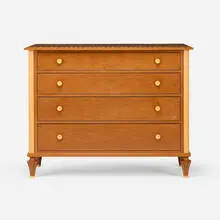 Richard Scott Newman, Chest of drawers, c. 1988, cherry, maple, ebony