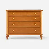 Richard Scott Newman, Chest of drawers, c. 1988, cherry, maple, ebony