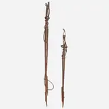 Albert Paley, Door handles for Peter Joseph's arbitrage firm, 1994, formed and fabricated steel with a natural finish