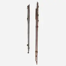 Albert Paley, Door handles for Peter Joseph's arbitrage firm, 1994, forged and fabricated steel