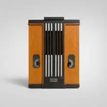 De Luxe, Masterpiece radio, 1934, burl veneer, painted wood, plastic