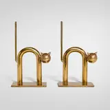 Walter von Nessen, Cat bookends model 17042, pair