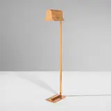 attribution Donald Deskey, Floor lamp, c. 1935, copper