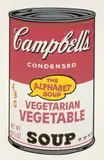 Andy Warhol, Aus: „Campbell´s Soup II, 1969, Farbserigraphie auf Papier