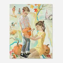Mike Cockrill, The Best Pumpkin, 2006, oil on canvas