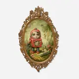 Mark Ryden, Princess Sputnik, 2004, inkjet on canvas in artist's frame
