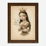 Mark Ryden, Regina Gloriae Naturae, 2007, giclée print in artist's frame