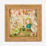 Mark Ryden, The Butcher Bunny, 2000, inkjet on canvas in artist's frame